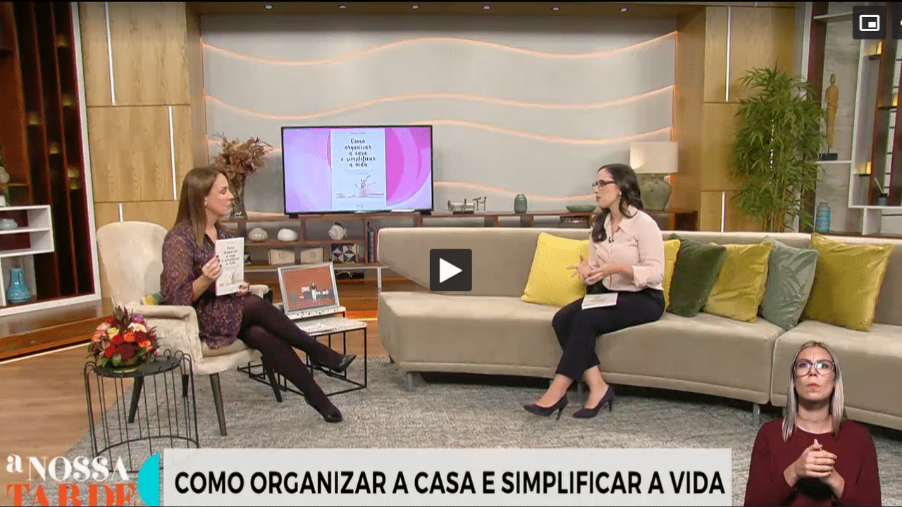 Marta Vedor no programa A Nossa Tarde da RTP
