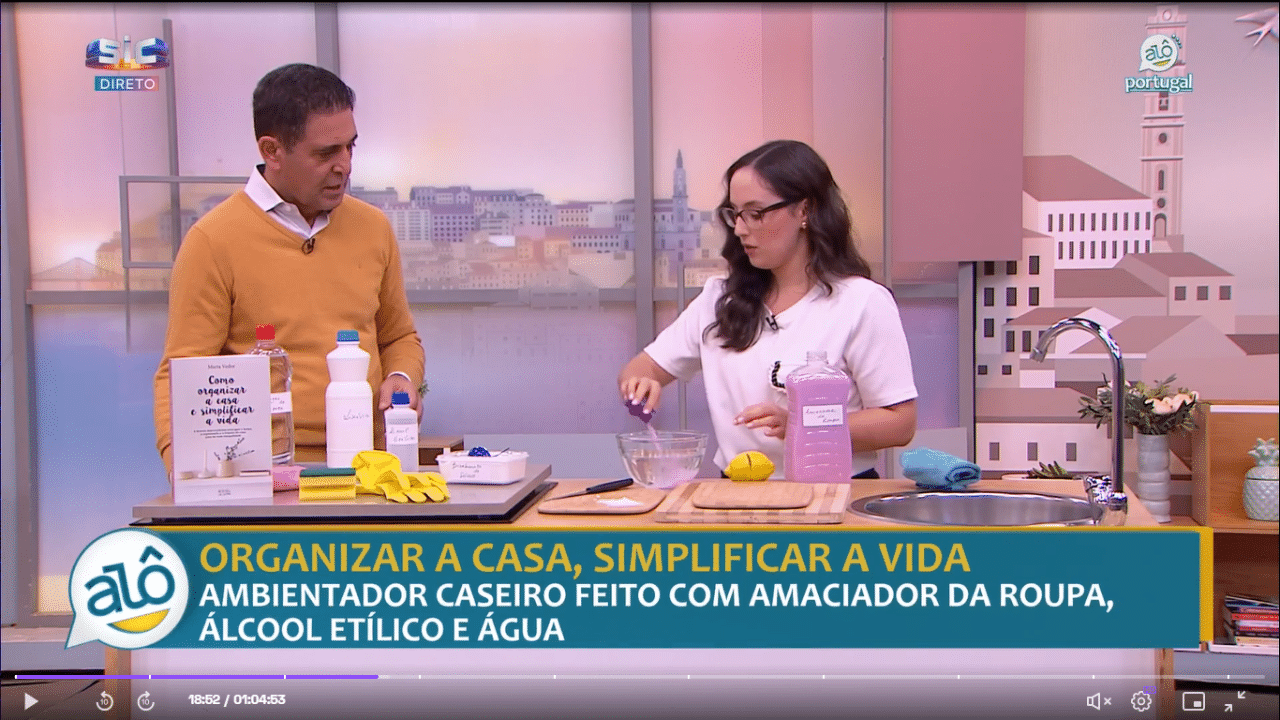 Marta Vedor no programa Alô Portugal da SIC