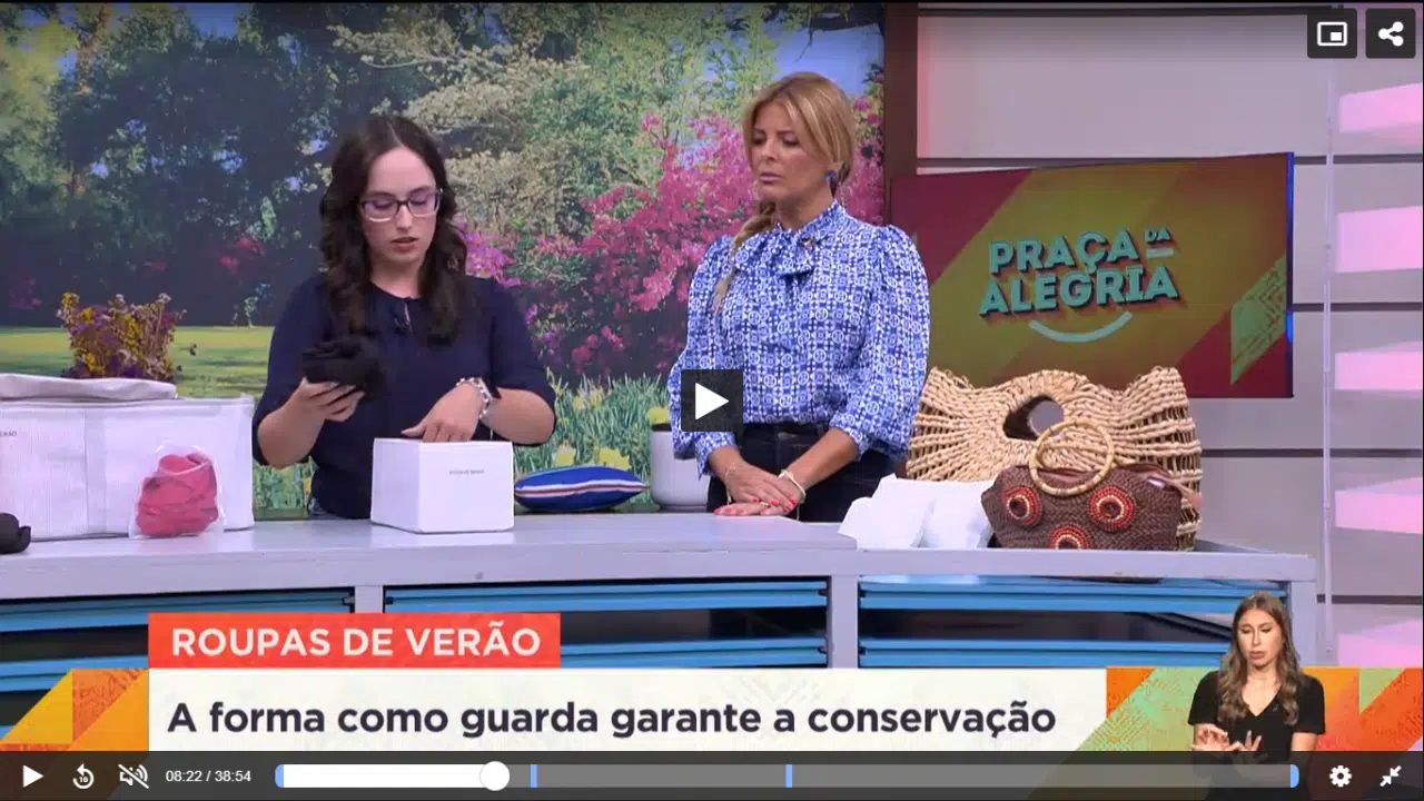 Marta Vedor no programa Praça da Alegria da RTP